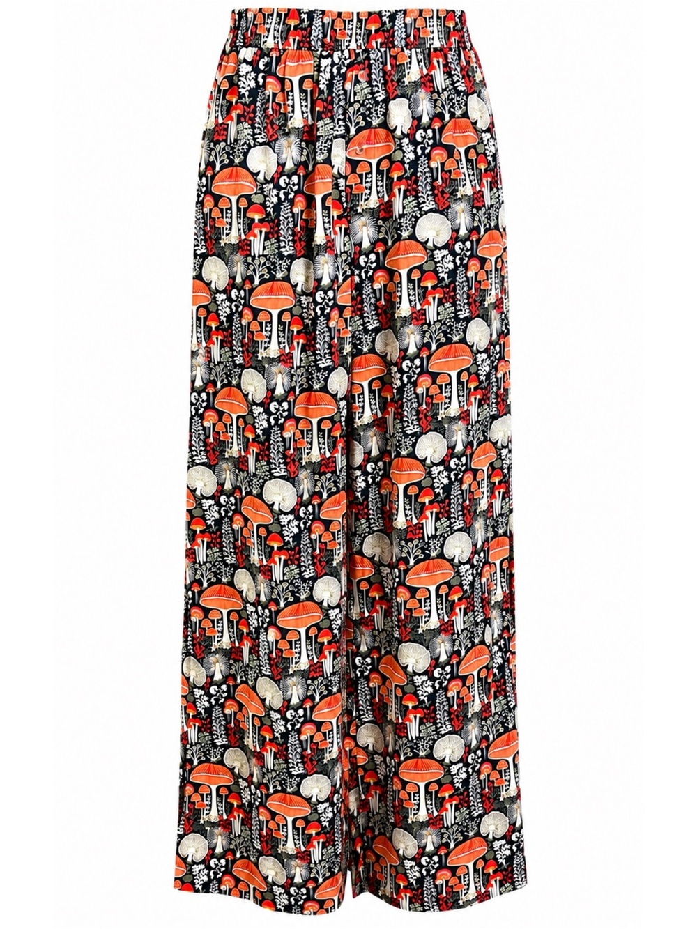 Anthropologie Flannel Whimsical Mushroom Pajama Pants L